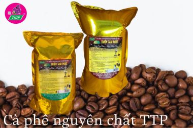 Cà Phê Nguyên Chất Hạt Nâu Bơ - 1kg