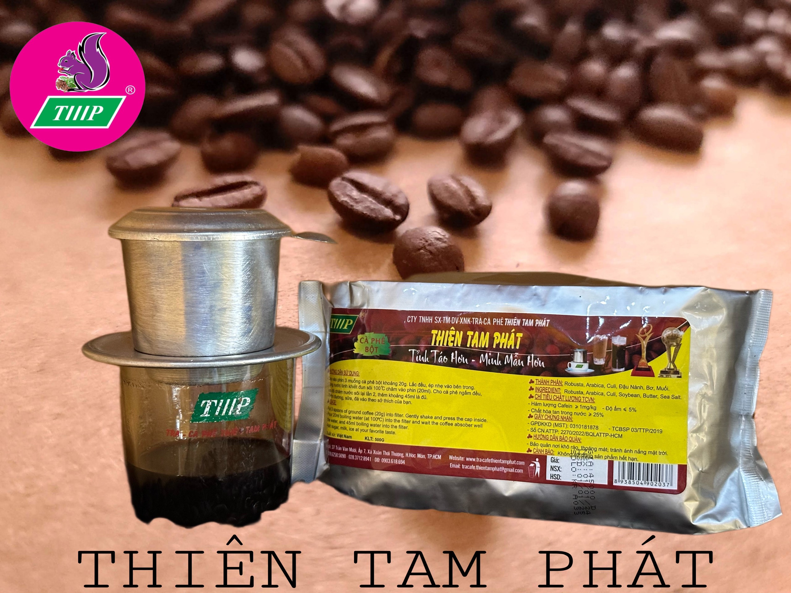 Cà Phê Bạc Nâu - 1kg