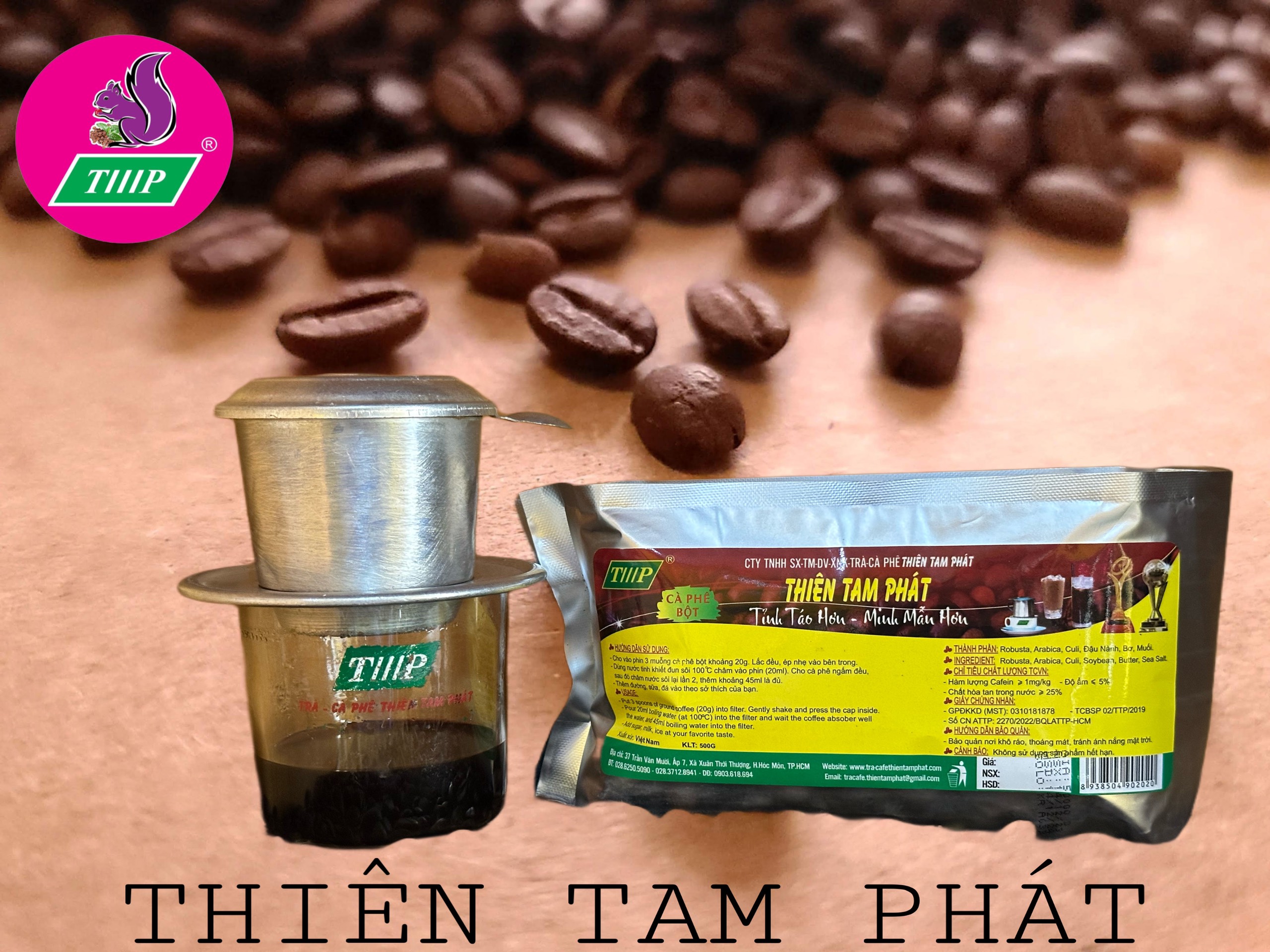 Cà Phê Bạc Xanh - 1kg