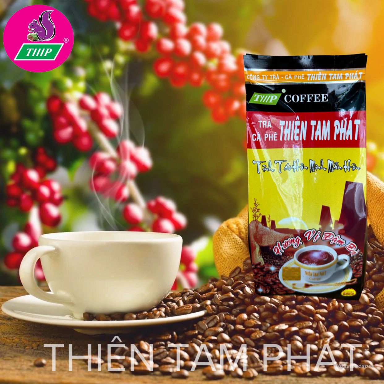 Cà phê Line Vàng 500gr