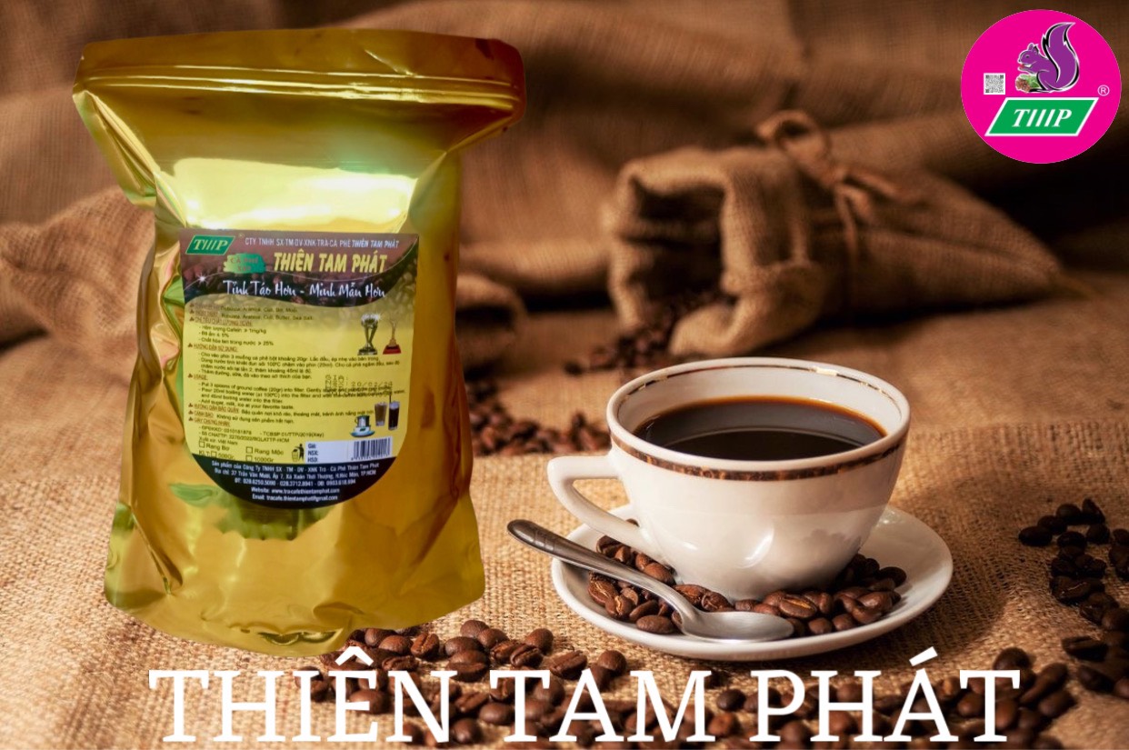 Cà Phê Nguyên Chất Hạt Đen Bơ - 1kg